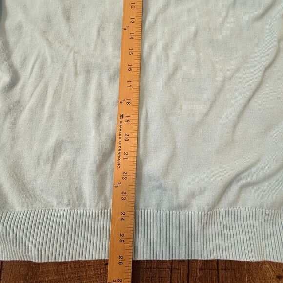 Lacoste Sweater Mens Small Crewneck Pullover Embroidered Croc Casual - Picture 10 of 11